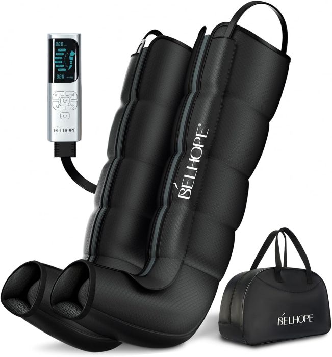 MZCNU Full Leg Compression Massager with 5-Zone Recovery System