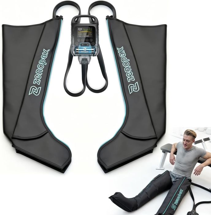Zenopax Full Leg Cordless Air Compression Massager with 6 Modes